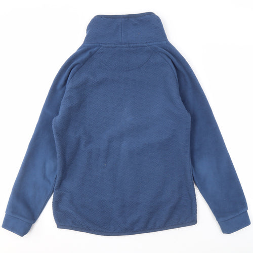Weird Fish Women's Blue Pullover Sweatshirt, Size 10