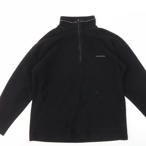 Craghoppers Women’s Black Fleece Pullover Sweatshirt Size 12