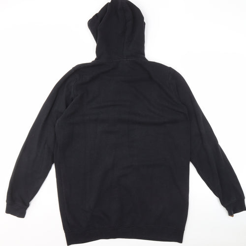 Nike Men's Black Full Zip Hoodie, Size L