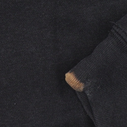 Nike Men's Black Full Zip Hoodie, Size L