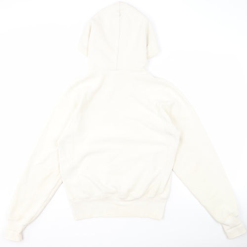 Champion Men's XS White Pullover Hoodie with Logo