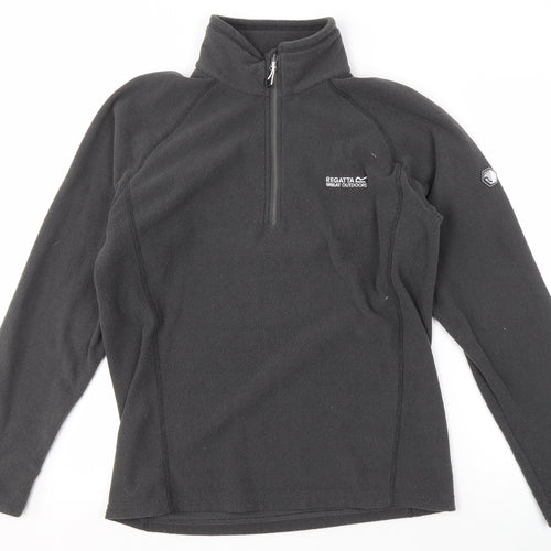 Regatta Men's Black Fleece Pullover Sweatshirt M