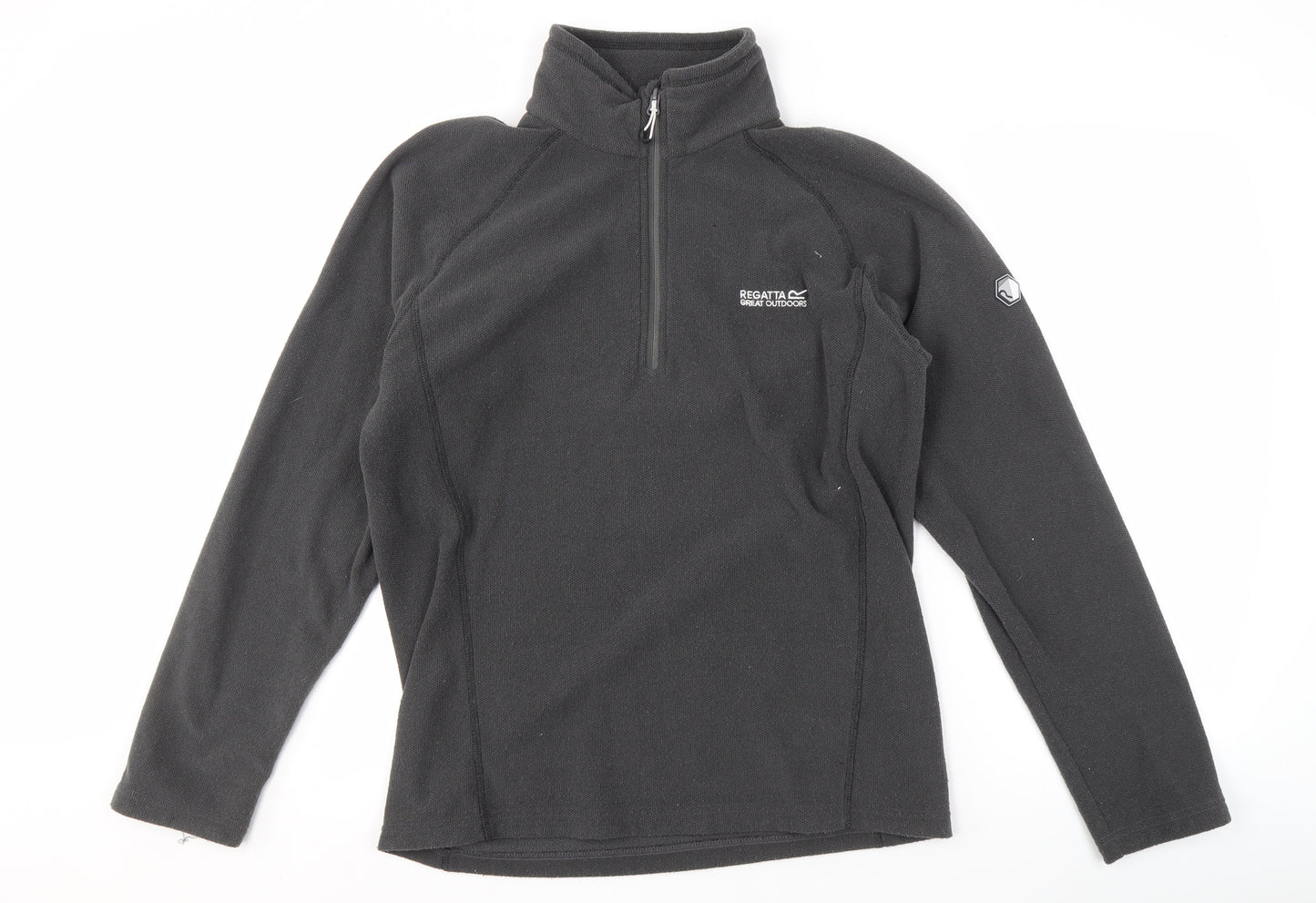 Regatta Men's Black Fleece Pullover Sweatshirt M