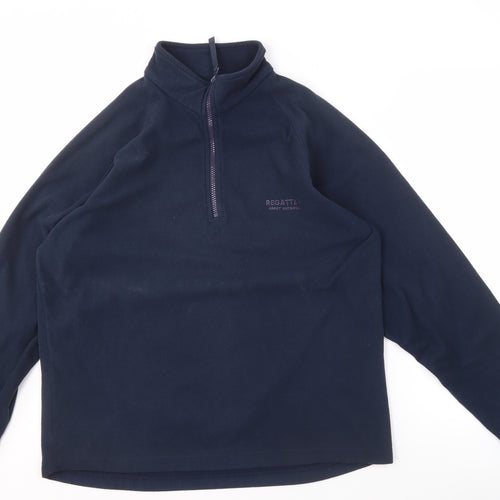Regatta Men's Blue Pullover Sweater L, Fleece