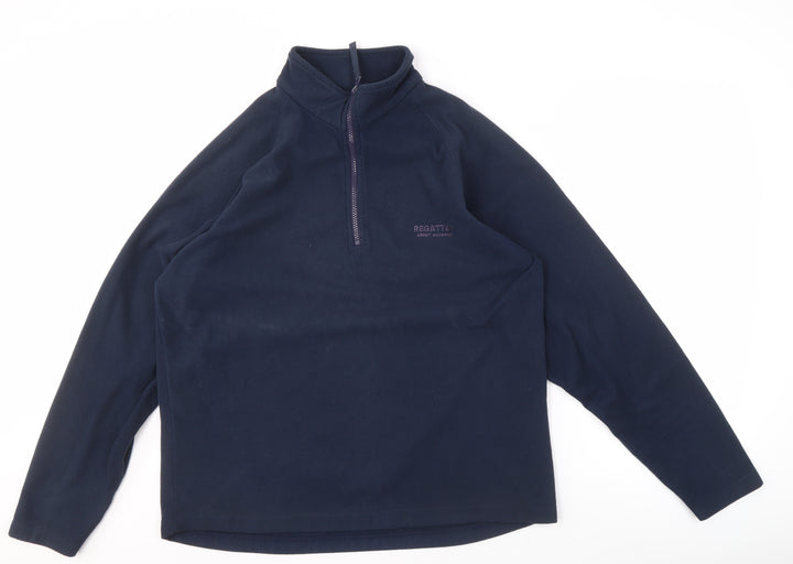 Regatta Men's Blue Pullover Sweater L, Fleece