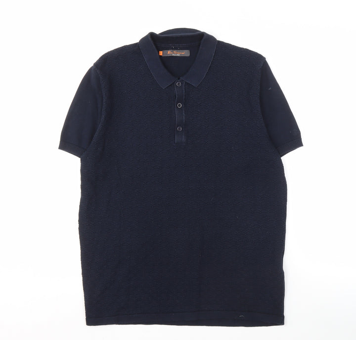 Ben Sherman Men's Polo Shirt, size Medium.