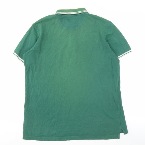 Henri Lloyd Green Men's Polo Shirt L Regular