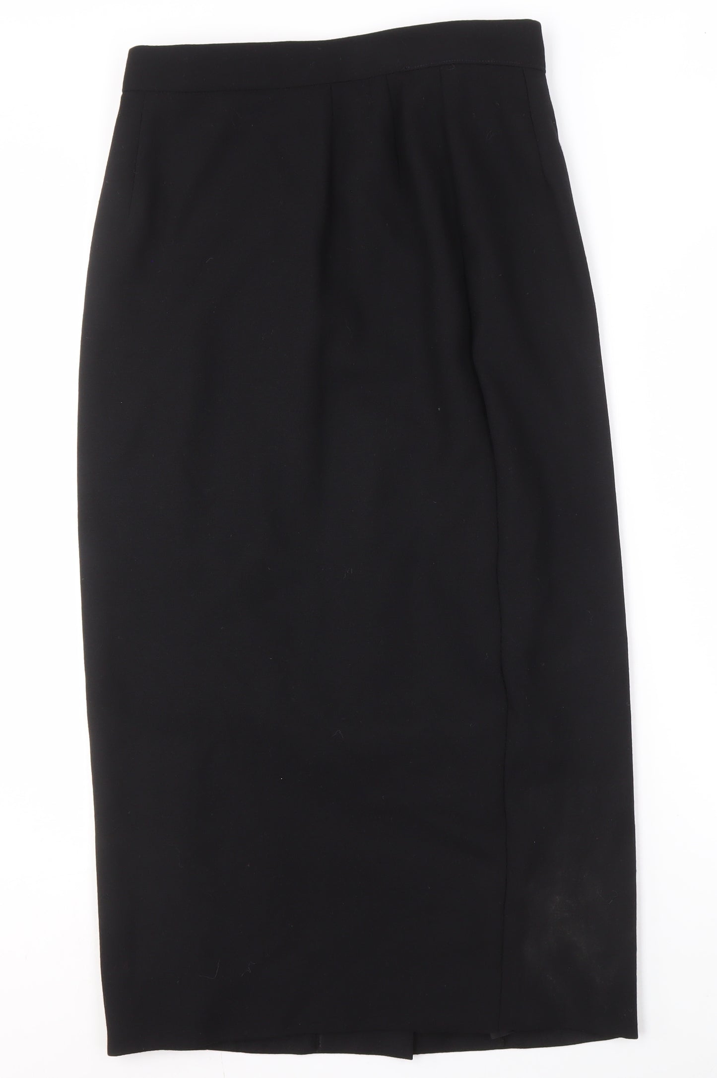 Jaeger Women's Black Wool Pencil Skirt Size 16