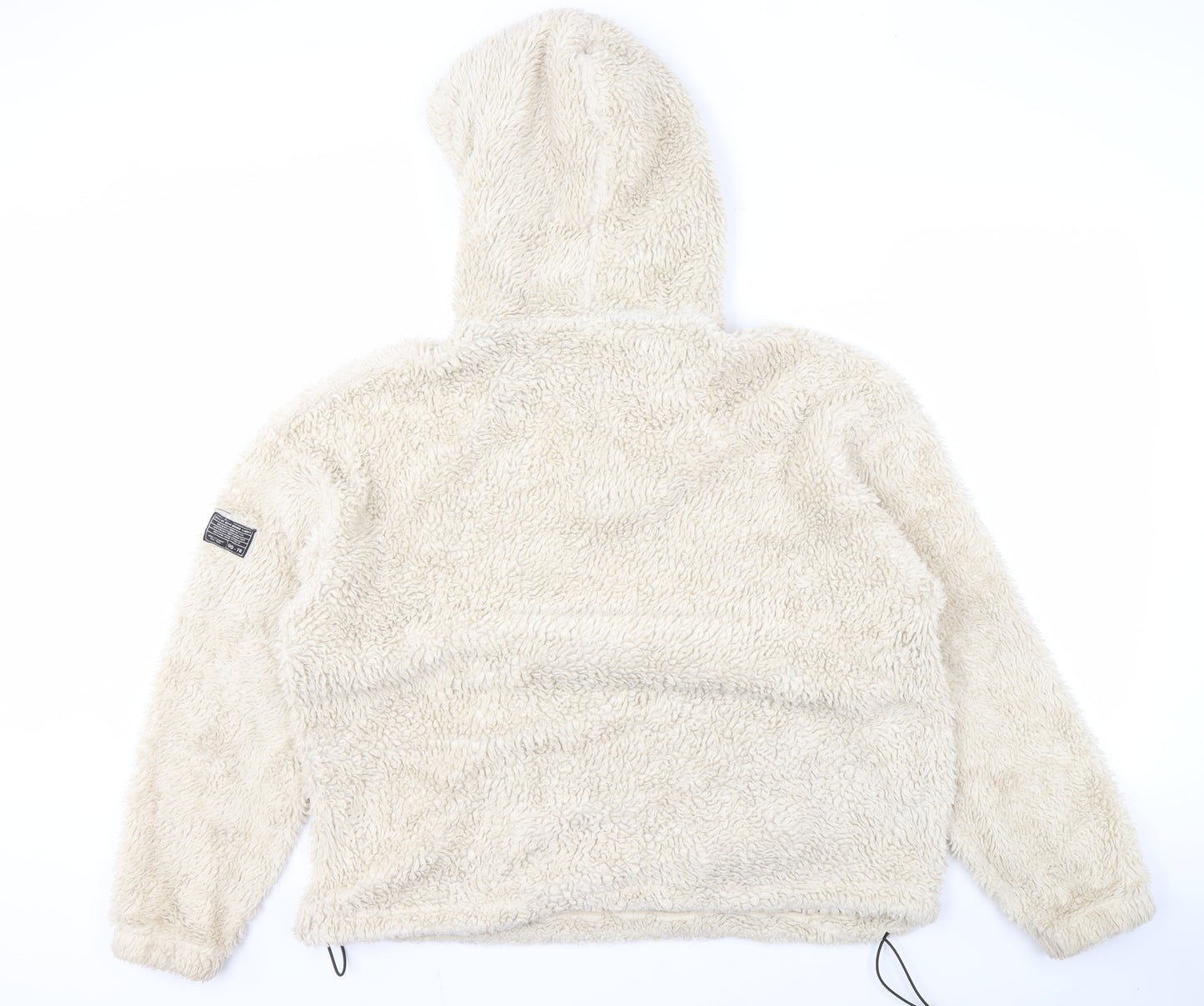 Urban Outfitters Men's Ivory Hoodie M Fleece Pullover