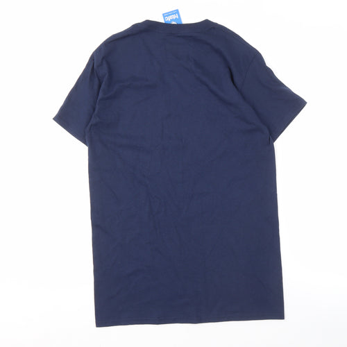 Premier League Men's Blue XL Sports Graphic Print T-Shirt