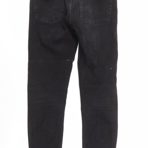 Whistles Unisex Black Skinny Jeans Size 26 Slim Fit