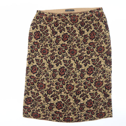Peruvian Connection Women's XL Floral Pencil Skirt