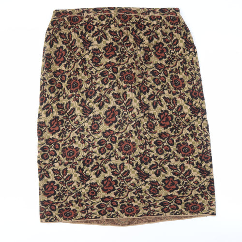 Peruvian Connection Women's XL Floral Pencil Skirt