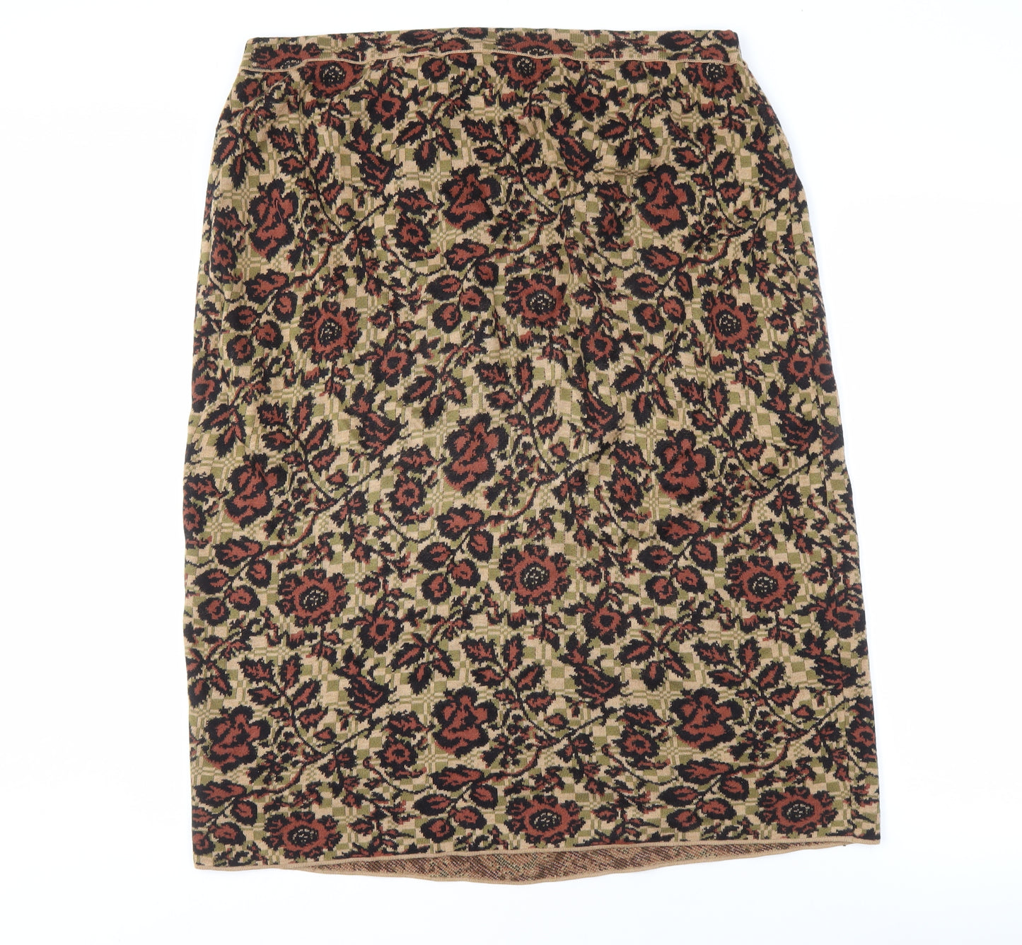 Peruvian Connection Women's XL Floral Pencil Skirt