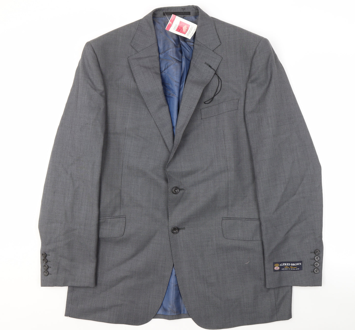 Marks & Spencer Men's Grey Blazer, 42L, New Tags