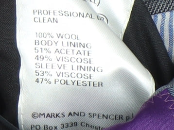 Marks & Spencer Men's Grey Blazer, 42L, New Tags