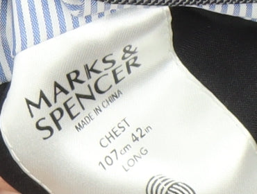 Marks & Spencer Men's Grey Blazer, 42L, New Tags