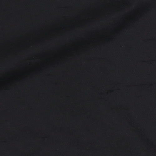 Adidas Men's Black S Athletic Jersey - Solid Polyester