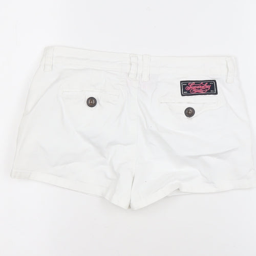 Superdry Women’s White XS Hot Pants