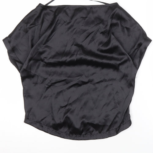 Adidas Women's Black XS Studded Skull T-Shirt