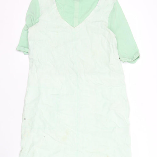 Sandwich Women's Green Linen Dress Size 8