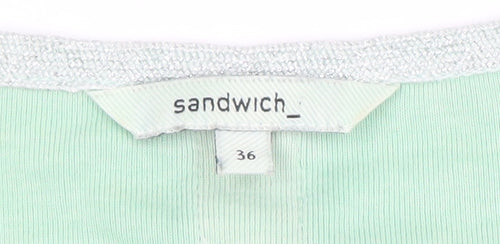 Sandwich Women's Green Linen Dress Size 8