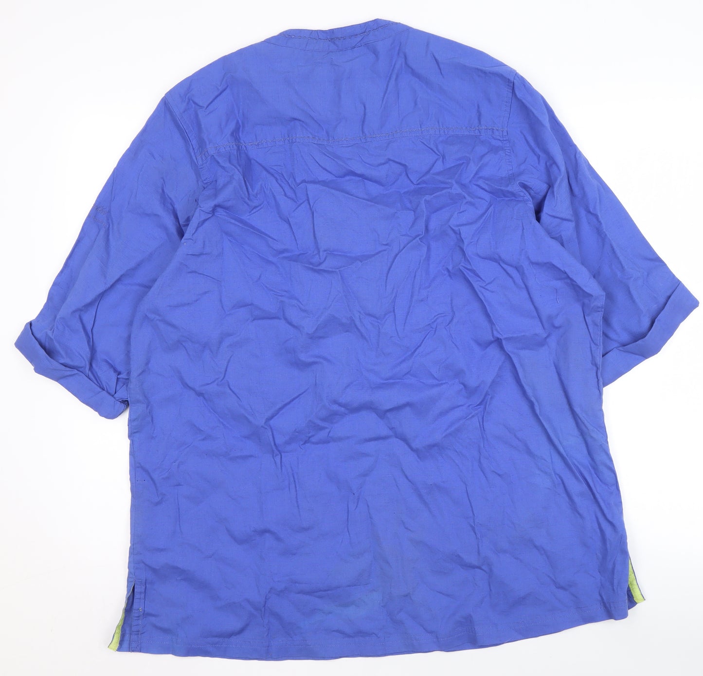 Regatta Women's Blue Cotton Shirt UK 22