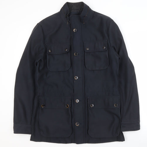 Ted Baker Men's Blue Military Jacket Size S