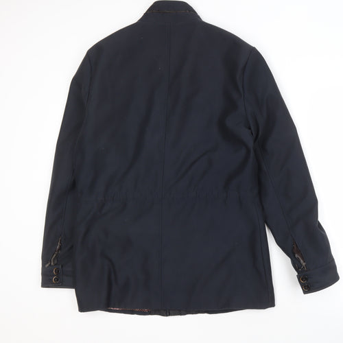 Ted Baker Men's Blue Military Jacket Size S