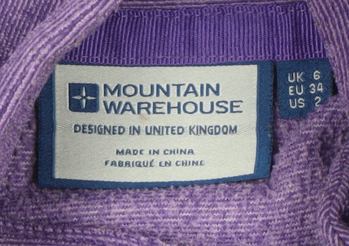 Mountain Warehouse Women's Purple Sweatshirt UK 6