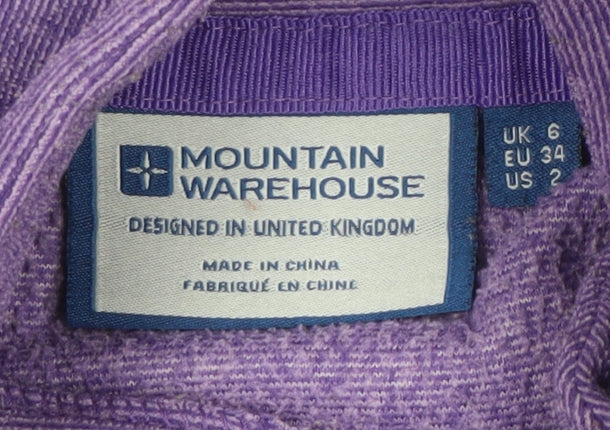 Mountain Warehouse Women's Purple Sweatshirt UK 6