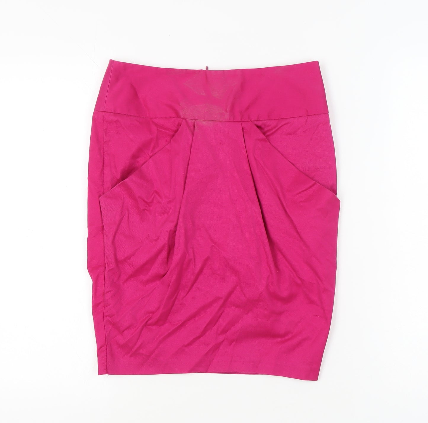 River Island Women's Pink Pencil Skirt Size 8