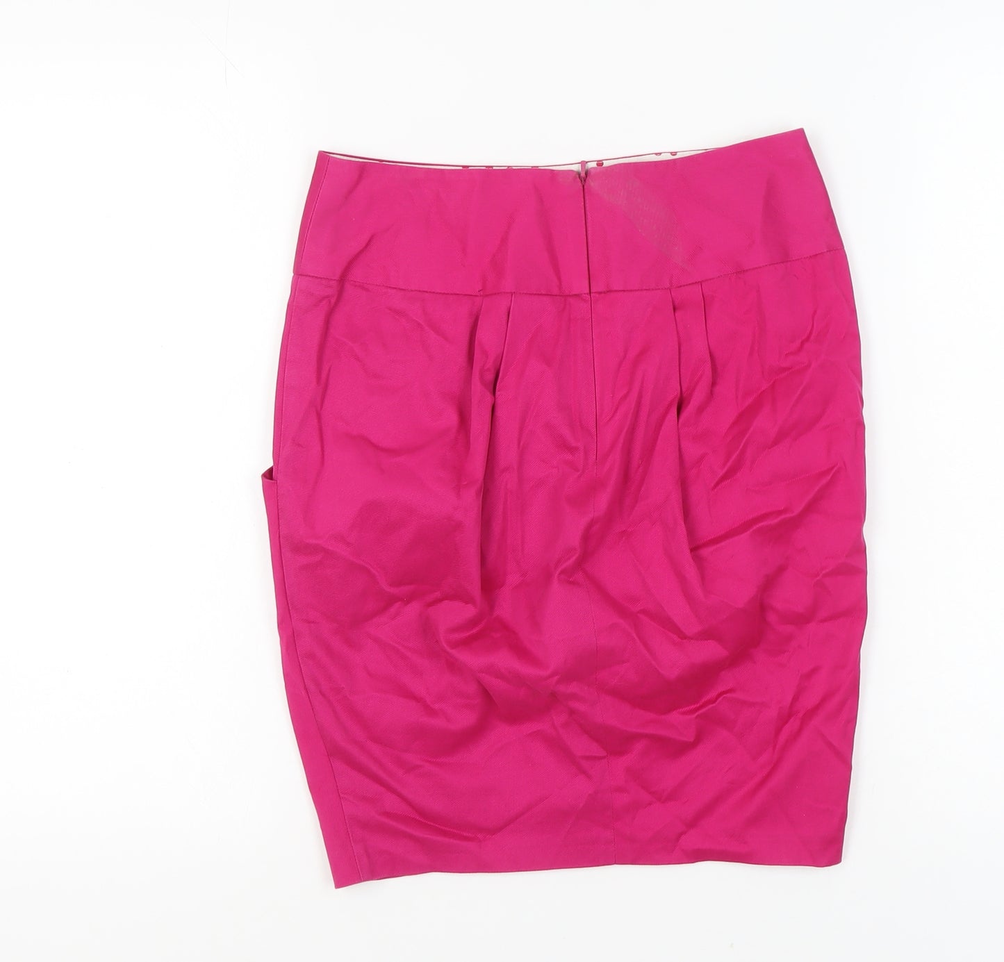 River Island Women's Pink Pencil Skirt Size 8
