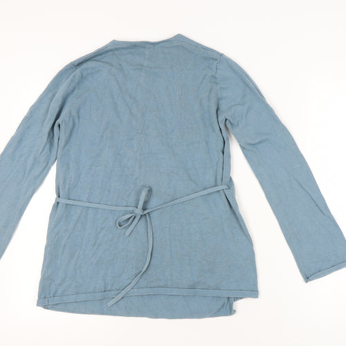 Blooming Marvellous Women's Blue Wrap Jumper M