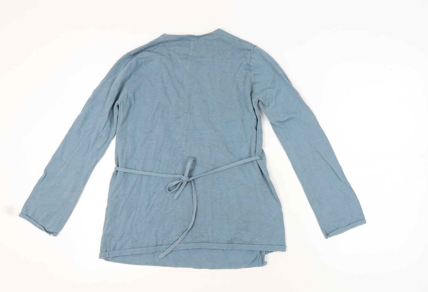 Blooming Marvellous Women's Blue Wrap Jumper M