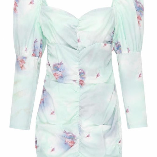 In The Style Multicoloured Bodycon Dress Women Size 10