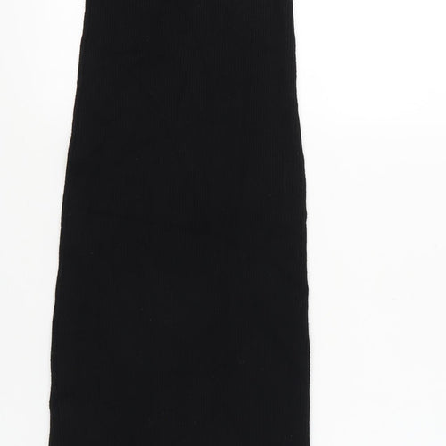 ASOS DESIGN Women Black Strapless Dress Size 4