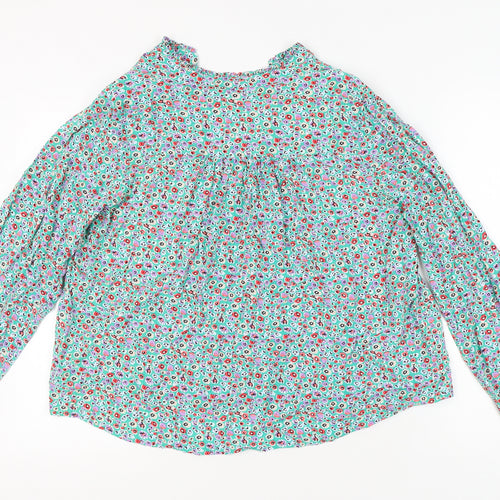 Marks and Spencer Women's Floral Blouse, Size 14, Multicoloured