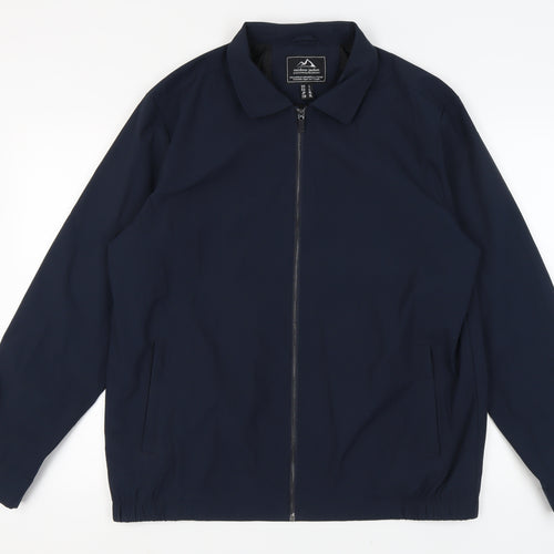 Outdoor Jacket Men's XL Blue Basic Casual Jacket