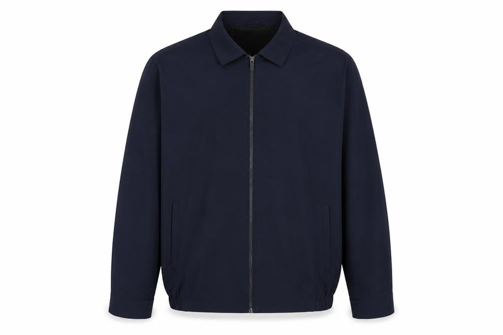 Front view of Outdoor Jacket Men's XL Blue Basic Casual Jacket