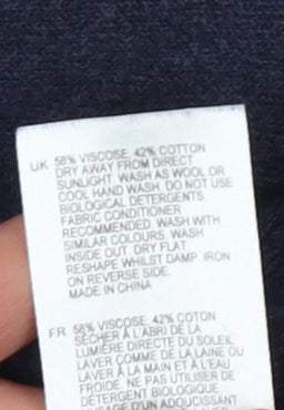 White Stuff Women's Blue Pullover Jumper, Size 14