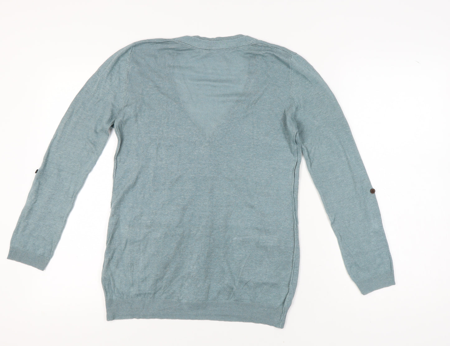 White Stuff Women's Blue Cardigan Size 10