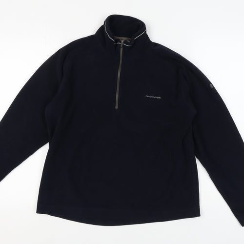 Craghoppers Men's Black M Fleece Pullover Sweatshirt