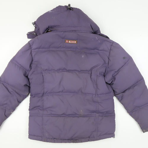TOG 24 Women's Purple Puffer Jacket M