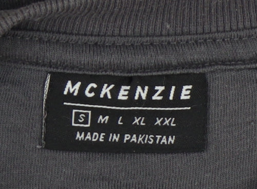 McKenzie Men's Grey Pullover Sweatshirt - Size S