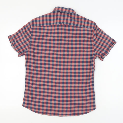 Marks and Spencer Men's Multicoloured Check Shirt S