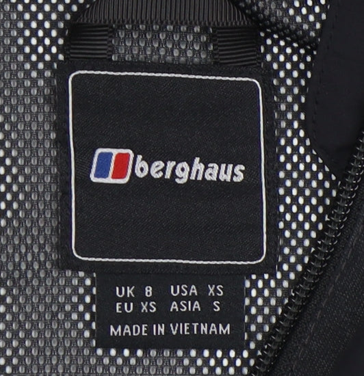 Berghaus Women's Black Rain Jacket, Size 8, Waterproof