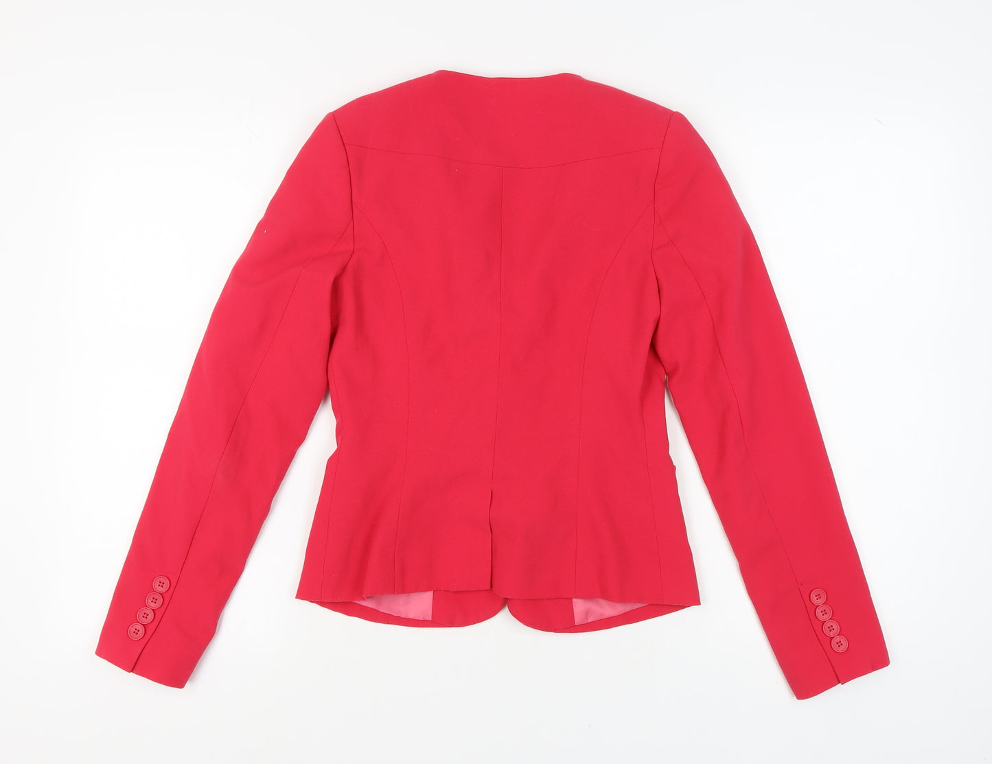 Orsay Women's Red Blazer Jacket Size 6, Single-Breasted