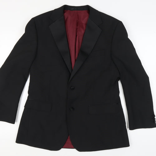 Scott & Taylor Men's Black Blazer Jacket 40 Short