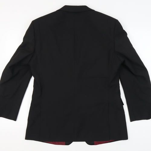 Scott & Taylor Men's Black Blazer Jacket 40 Short